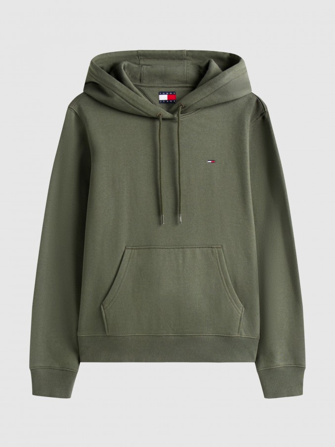 Jersey Mujer Verde Tommy Jeans