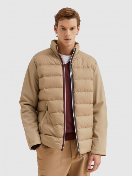 Chaqueta Hombre Beige Lion Of Porches