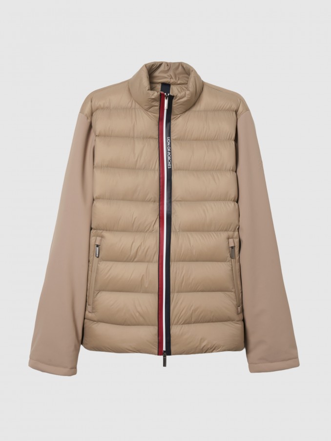 Jacket Man Beige Lion Of Porches