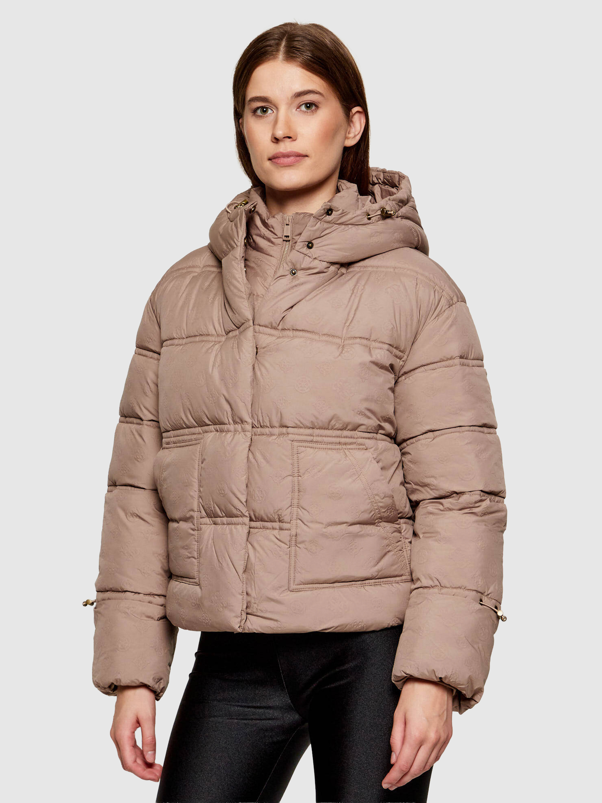 Chaqueta Mujer Marrón Guess