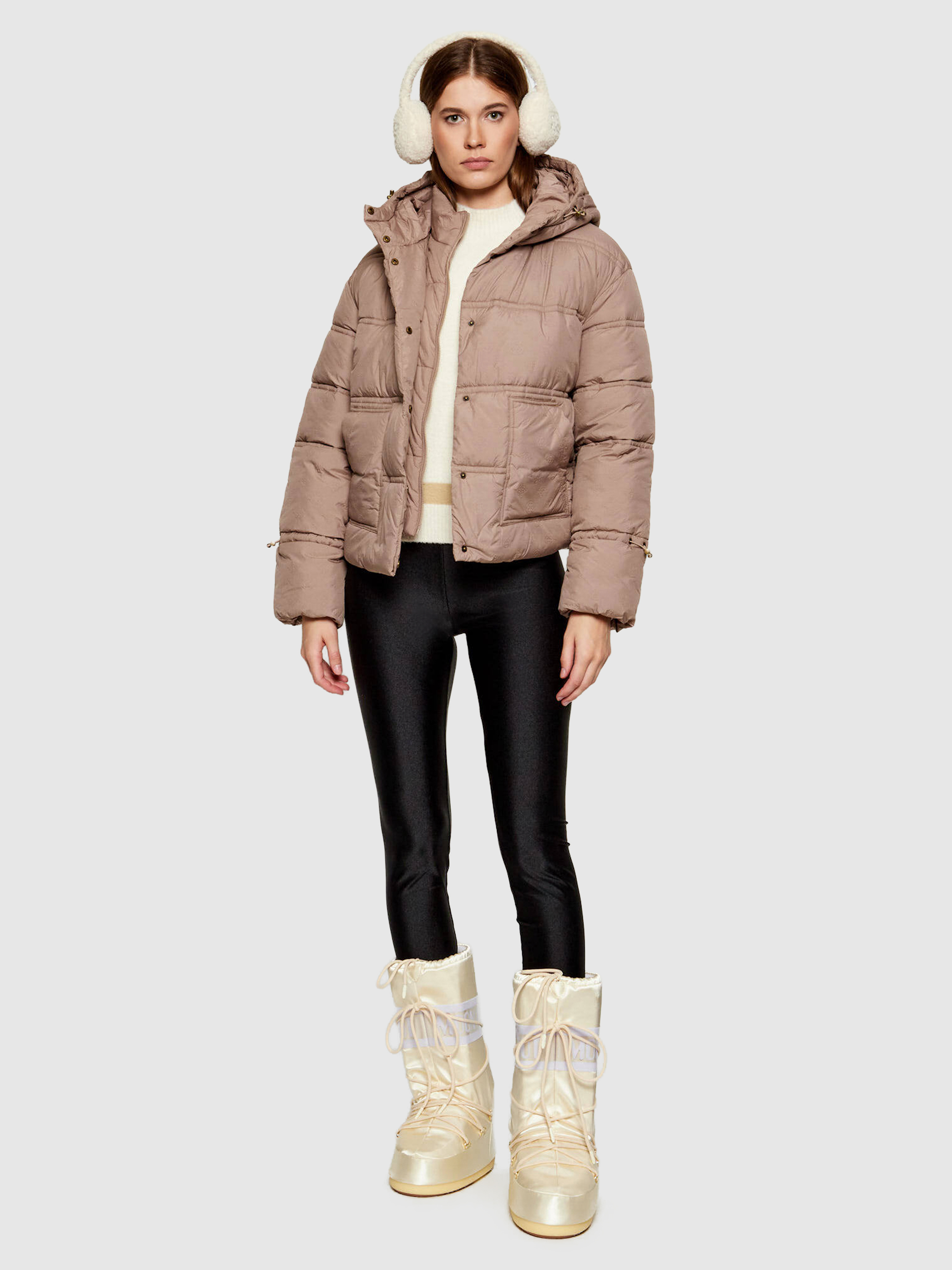 Chaqueta Mujer Marrón Guess
