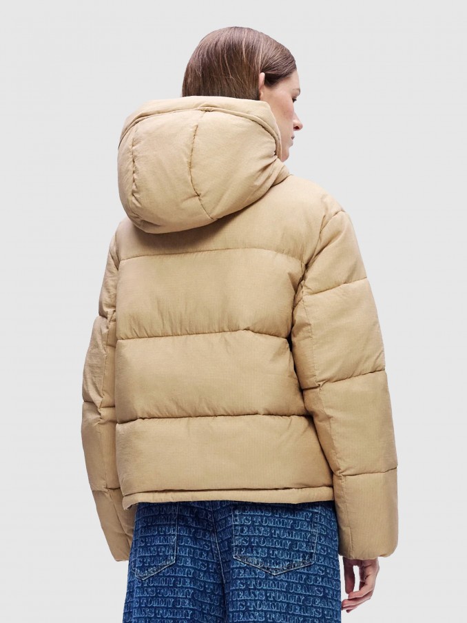 Jacket Woman Beige Tommy Jeans