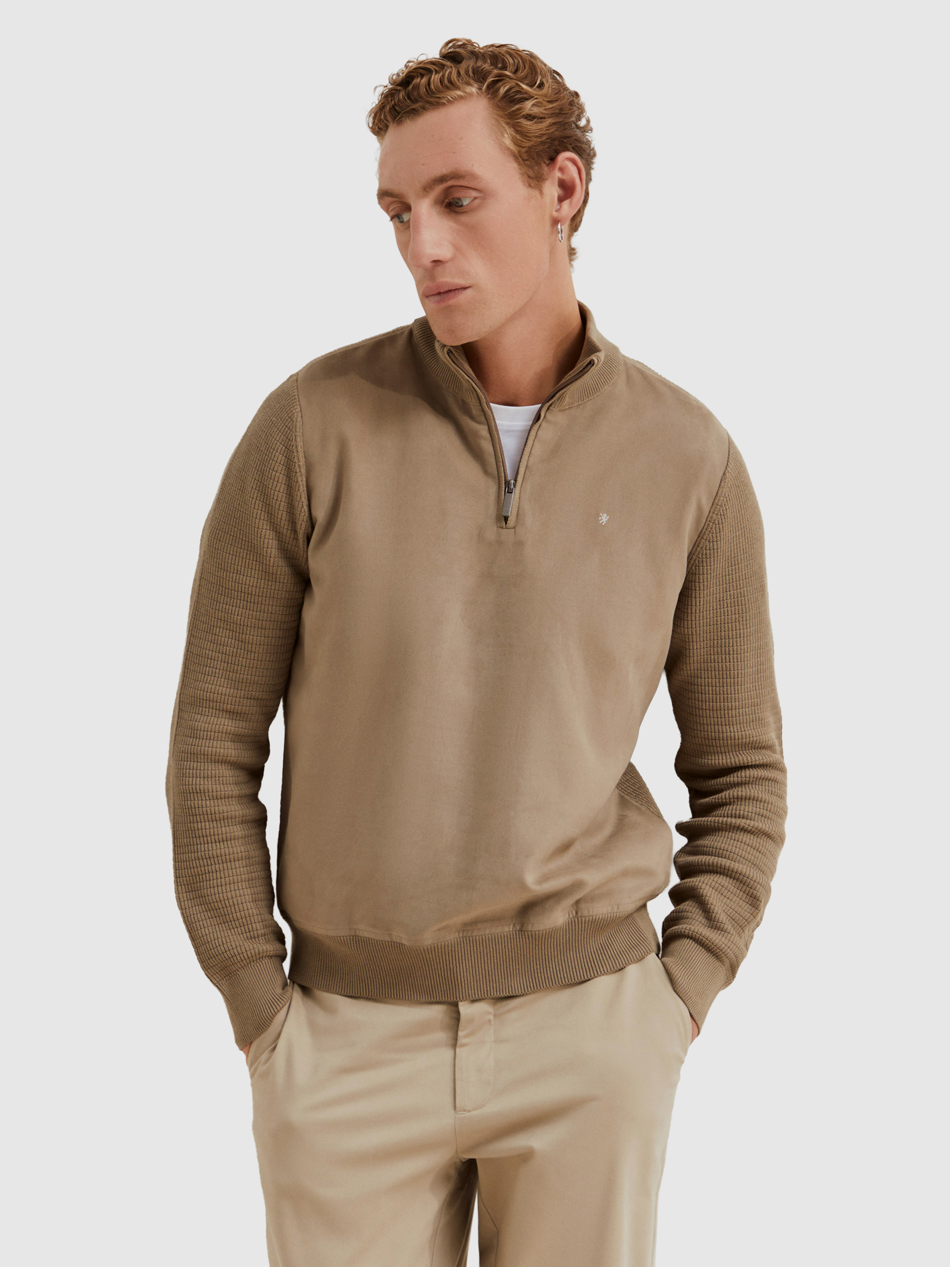 Sueter Hombre Beige Lion Of Porches
