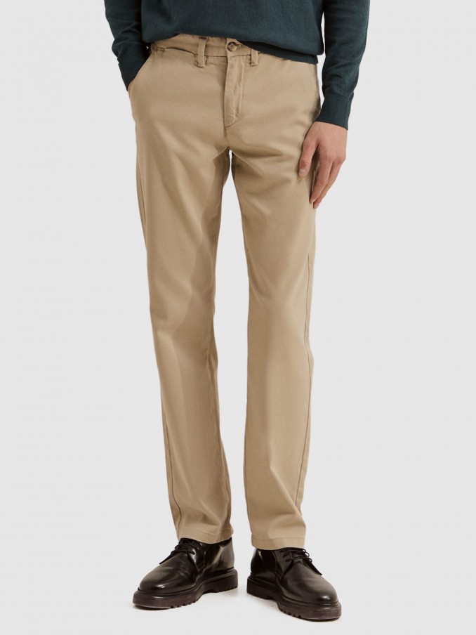 Pants Man Beige Lion Of Porches