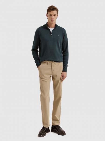 Pantalones Hombre Beige Lion Of Porches