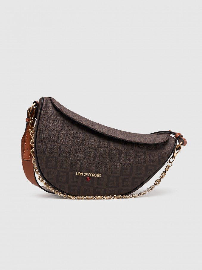 Shoulder Bags Woman Brown Lion Of Porches