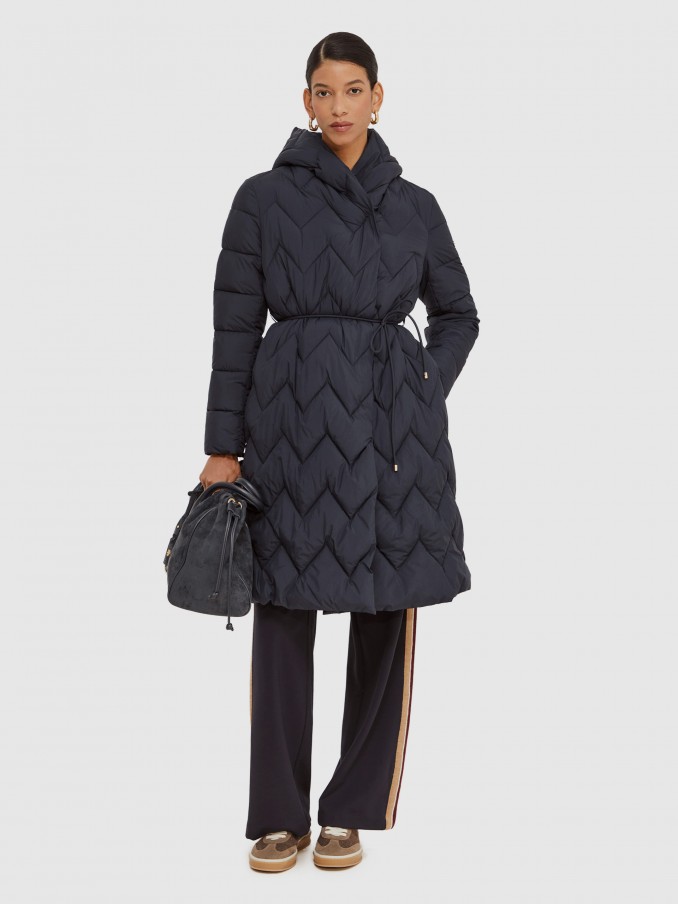 Jacket Woman Navy Blue Lion Of Porches