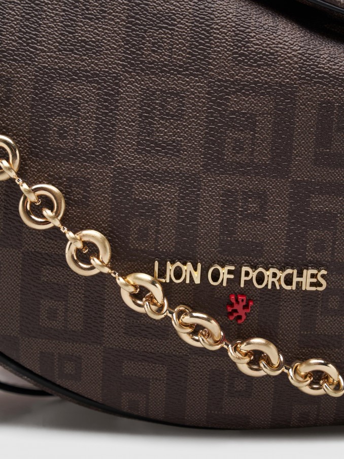 Shoulder Bags Woman Brown Lion Of Porches