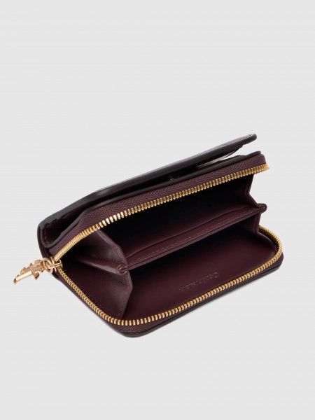 Coin Walle Woman Bordeaux Calvin Klein