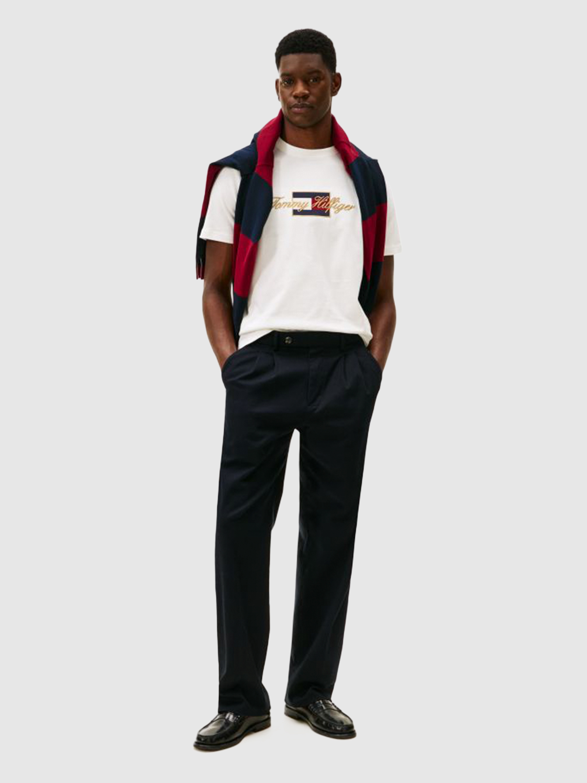 Camiseta Hombre Blanco Tommy Hilfiger
