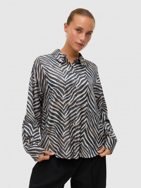 Shirt Woman Black Vero Moda