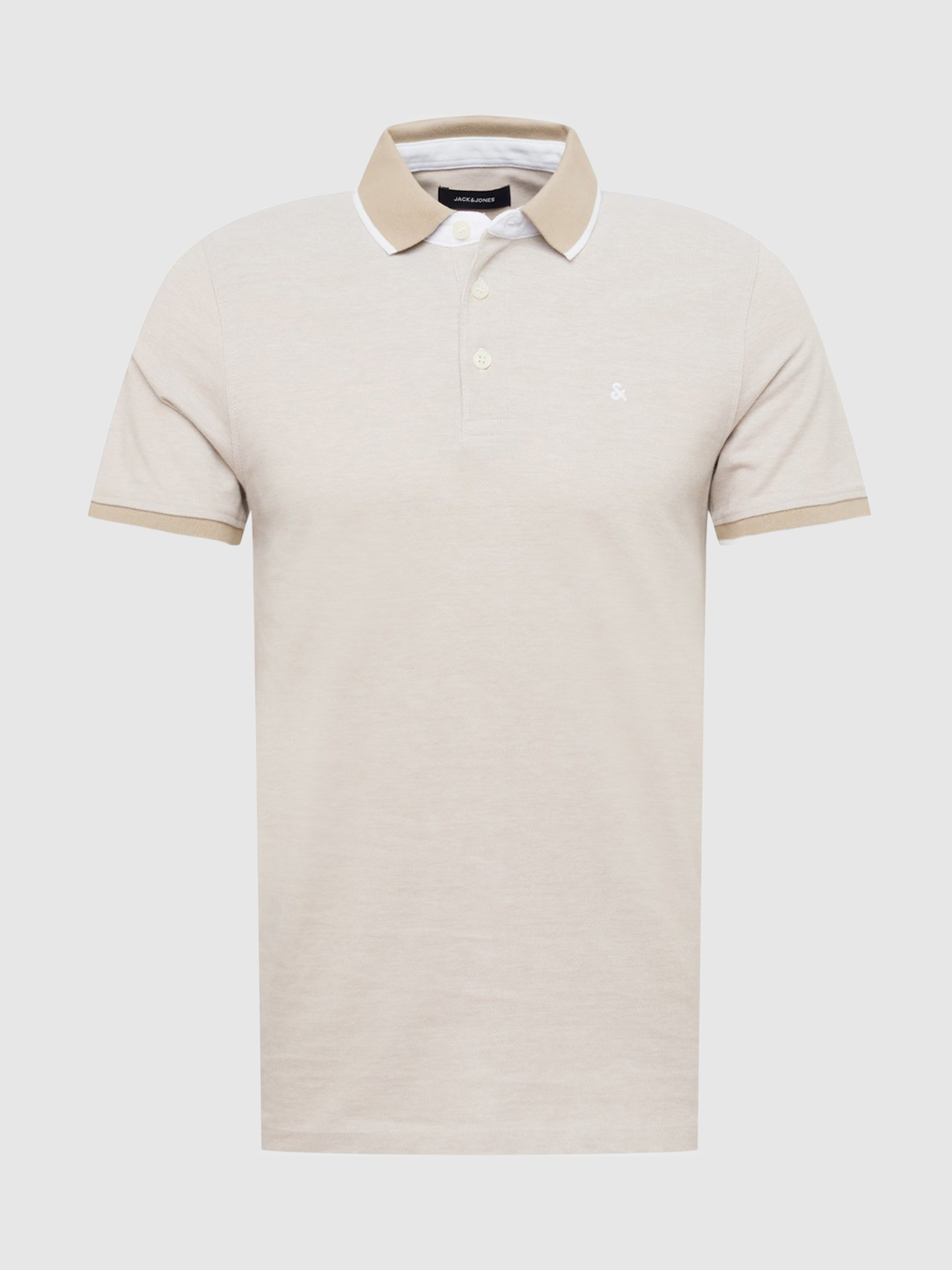 Polo Shirt Man Cream Jack & Jones