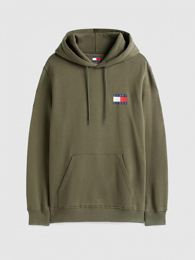 Sueter Hombre Verde Tommy Jeans