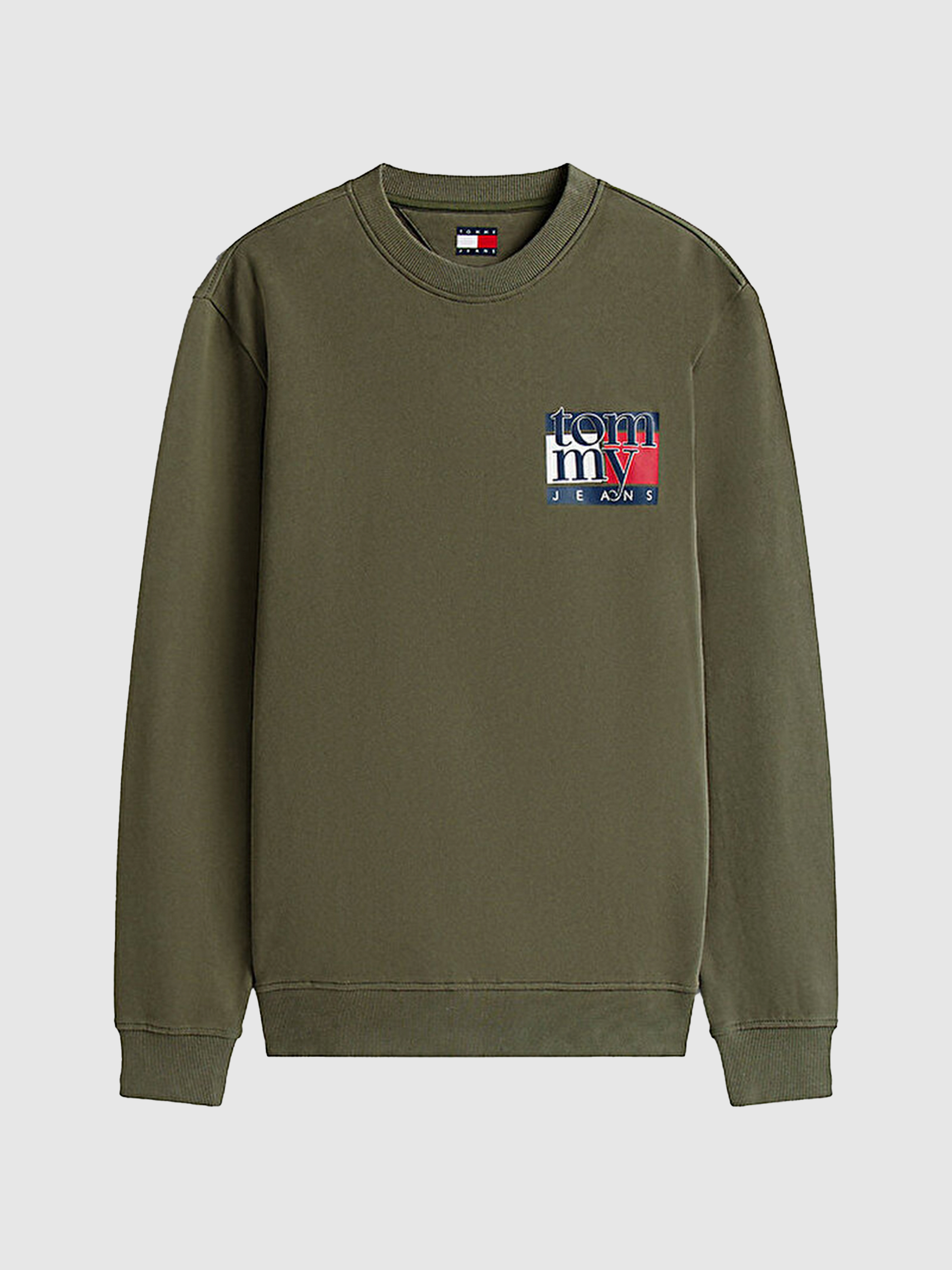 Jersey Hombre Verde Tommy Jeans
