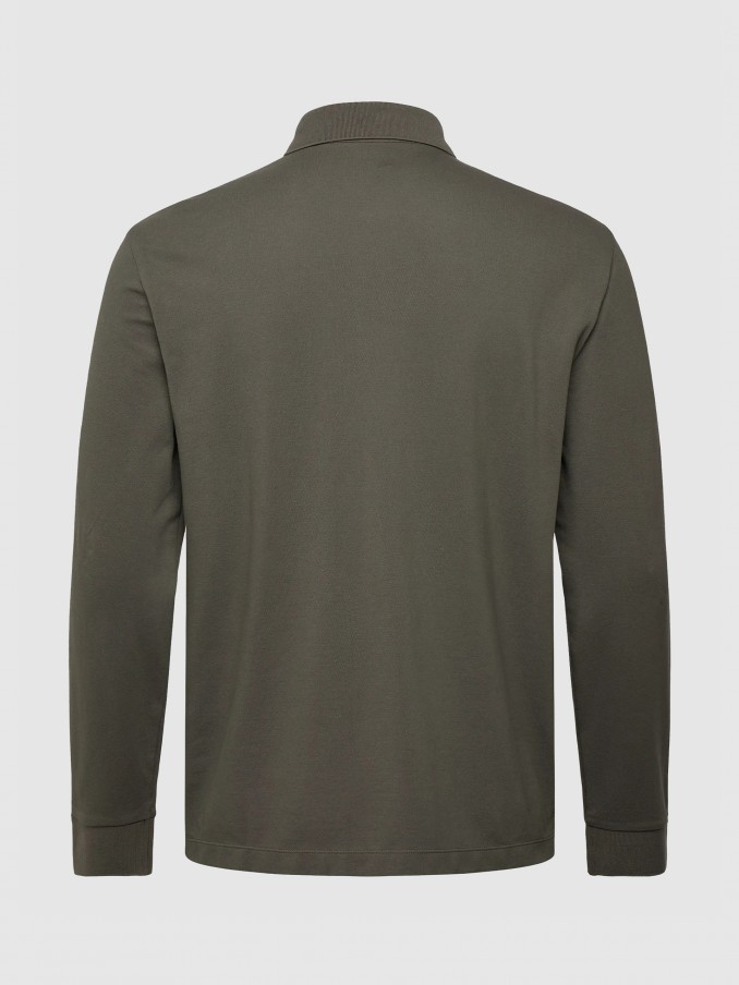 Polo Shirt Man Green Armani Exchange