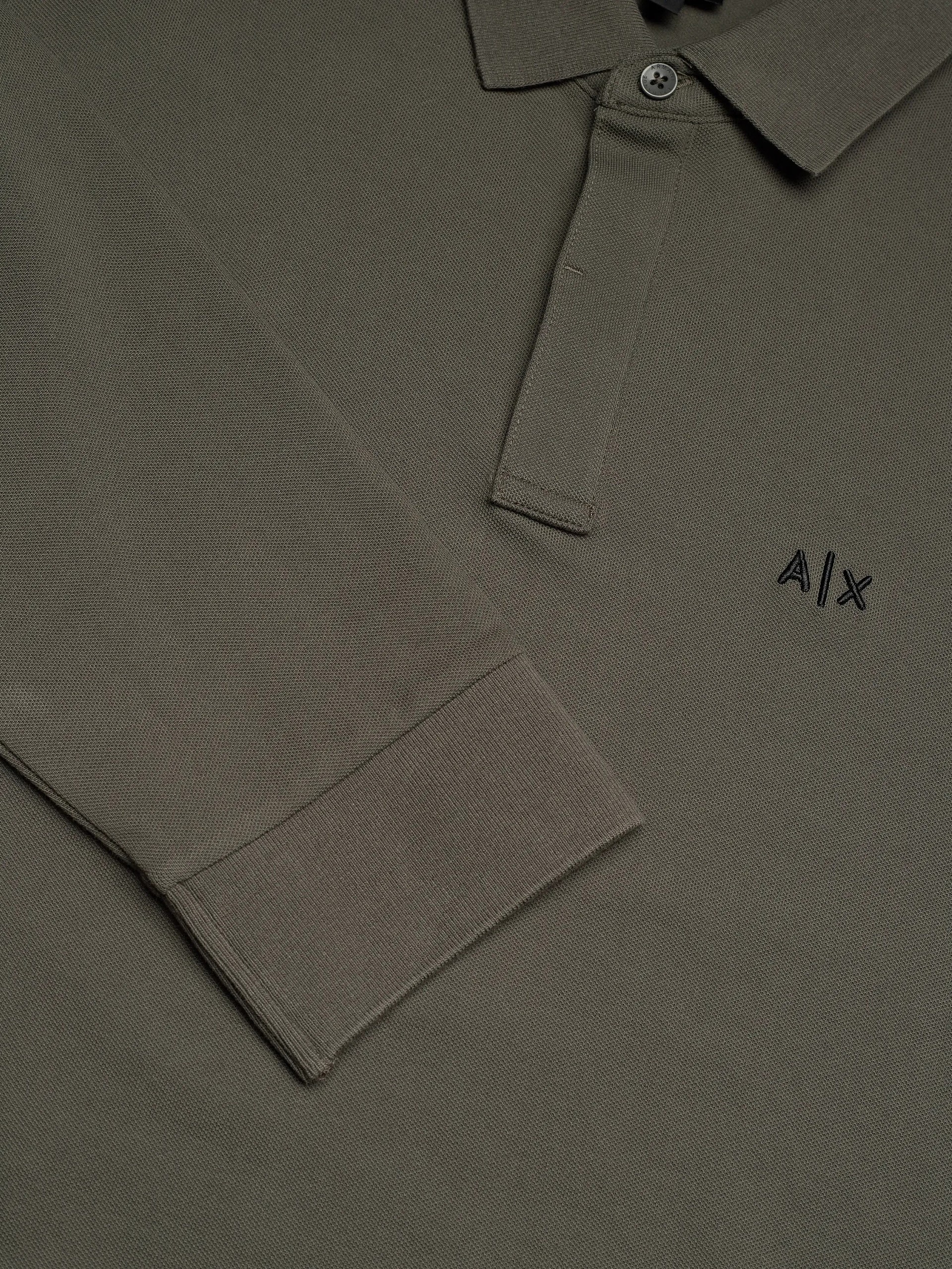 Polo Shirt Man Green Armani Exchange