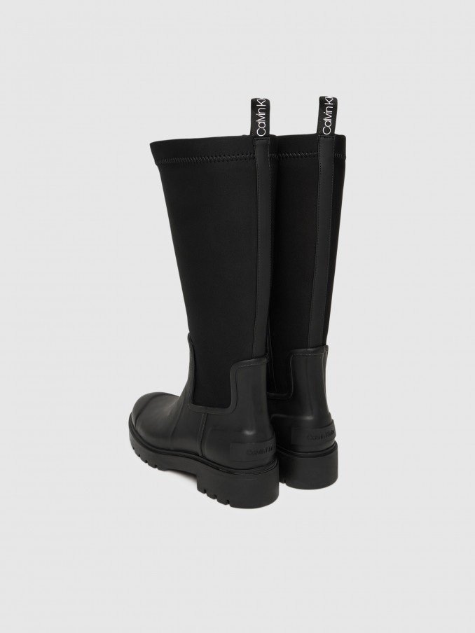 Botas Mujer Negro Calvin Klein