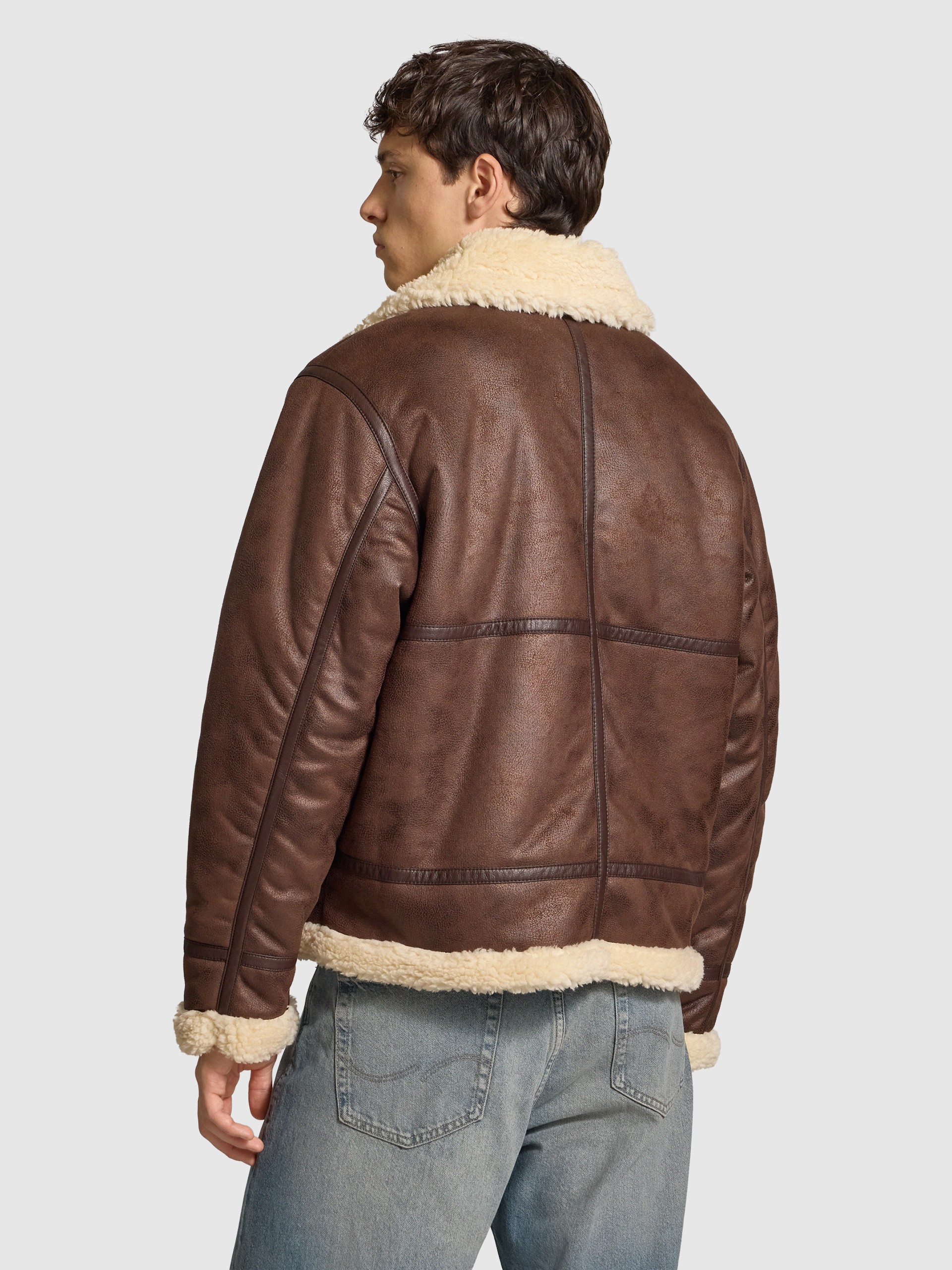 Casaco Homem Jorliverpool Aviator Jacket Sn Jack & Jones