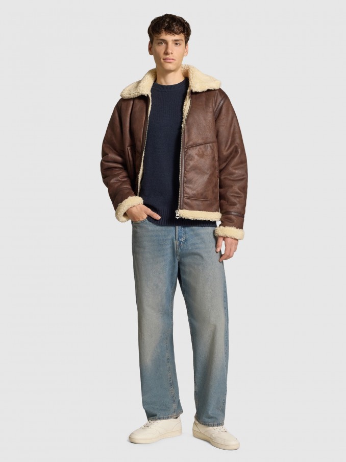 Casaco Homem Jorliverpool Aviator Jacket Sn Jack & Jones
