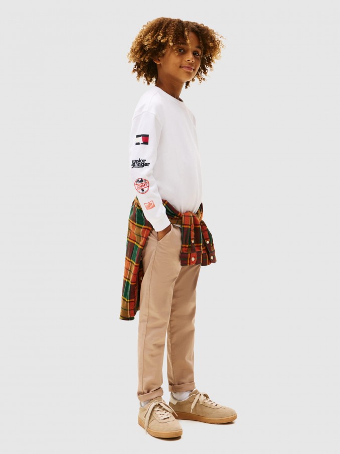 Jersey Nio Blanco Tommy Jeans Kids