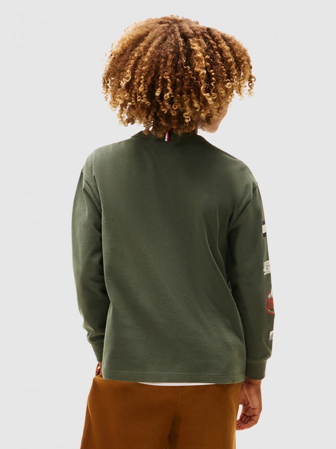Jumper Boy Green Tommy Jeans Kids