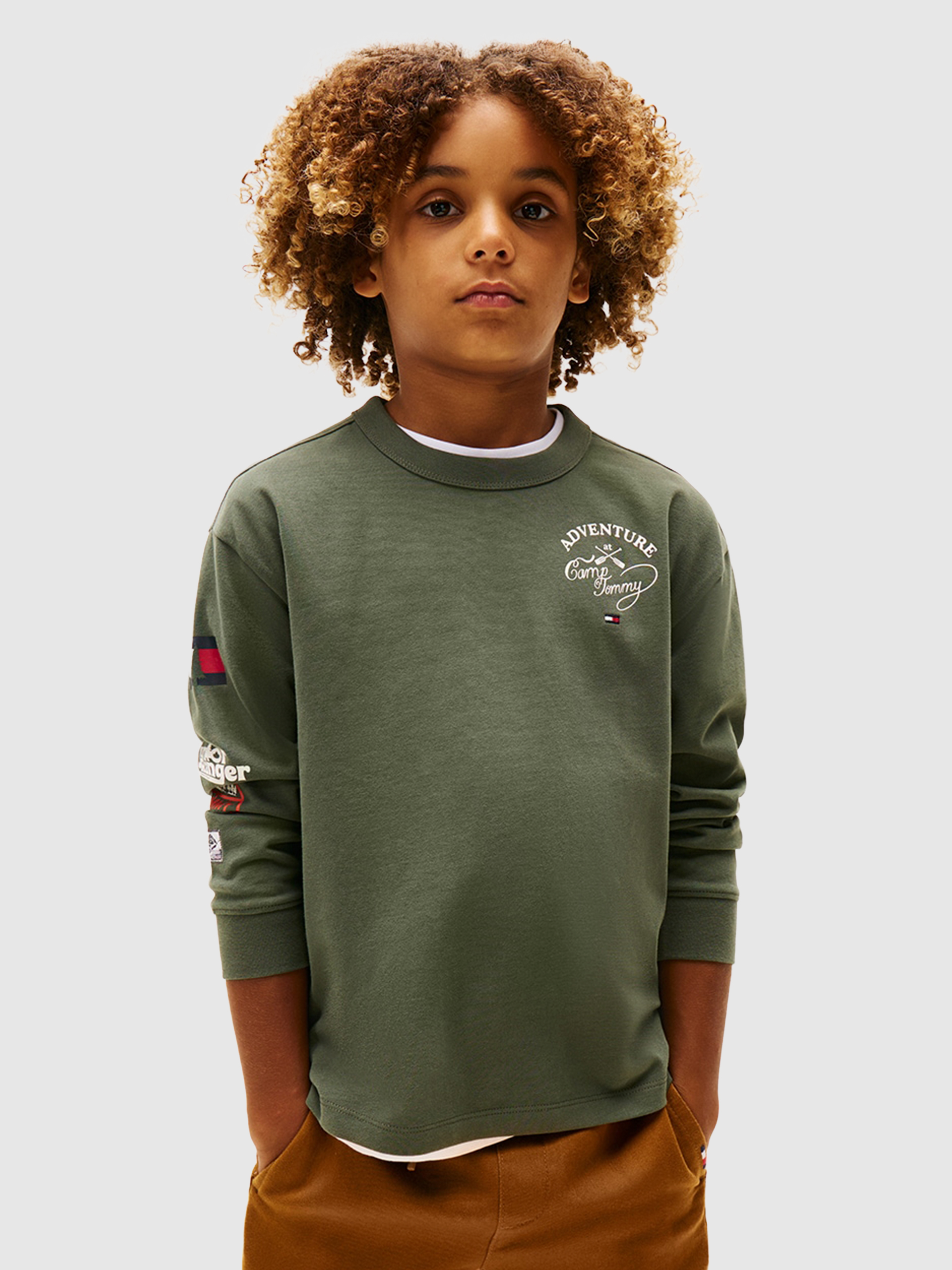 Jersey Niño Verde Tommy Jeans Kids