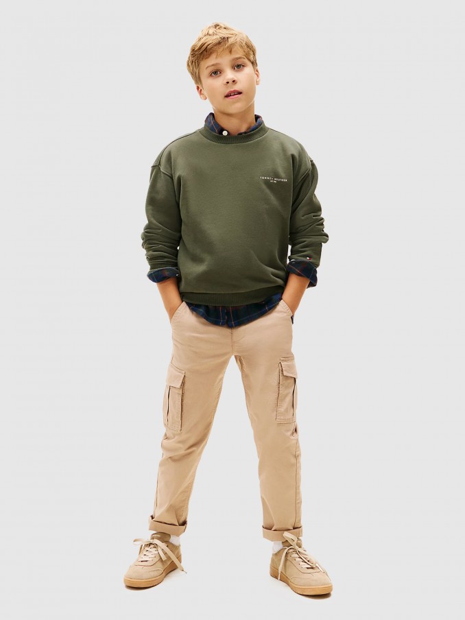 Jumper Boy Green Tommy Jeans Kids