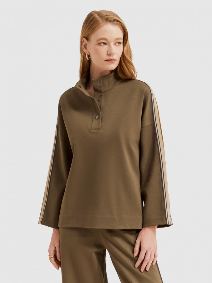 Pullover Woman Green Lion Of Porches