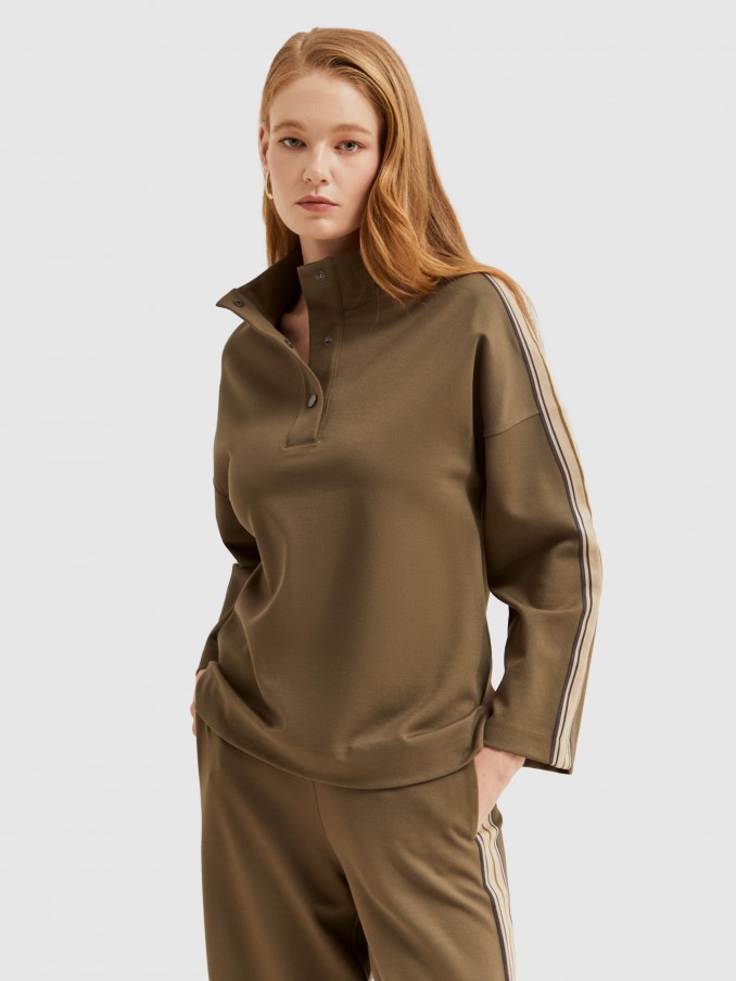 Pullover Woman Green Lion Of Porches