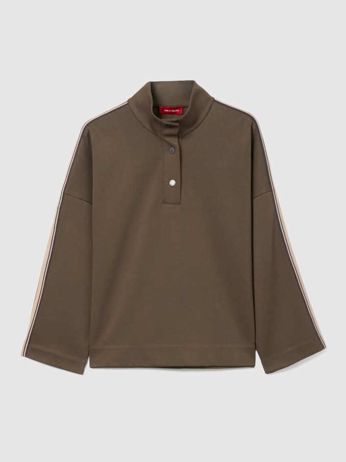 Pullover Woman Green Lion Of Porches