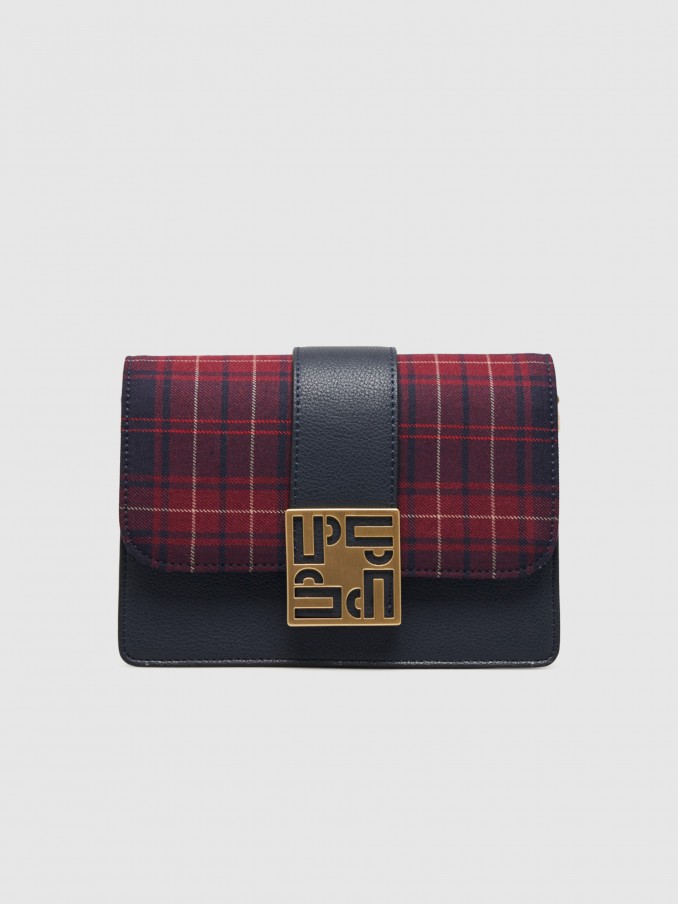 Shoulder Bags Woman Navy Blue Lion Of Porches