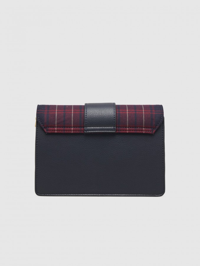 Bolsos de Hombro Mujer Azul Marino Lion Of Porches