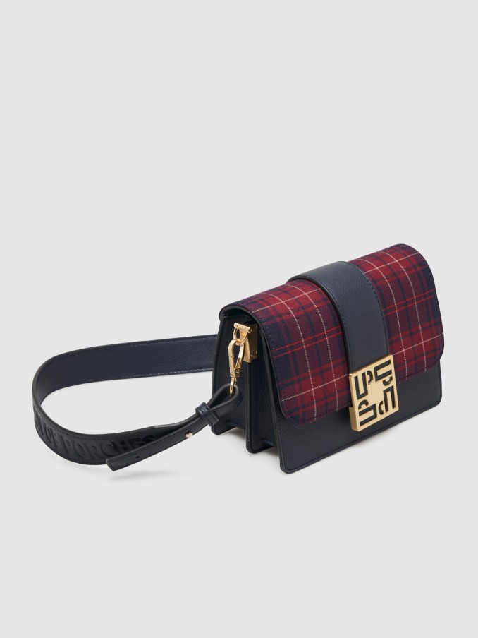 Shoulder Bags Woman Navy Blue Lion Of Porches