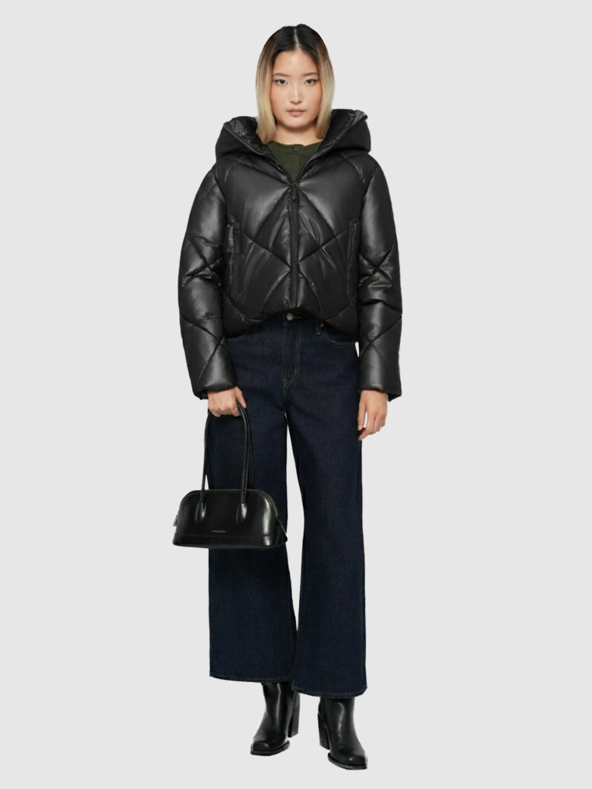 Chaqueta Mujer Negro Only