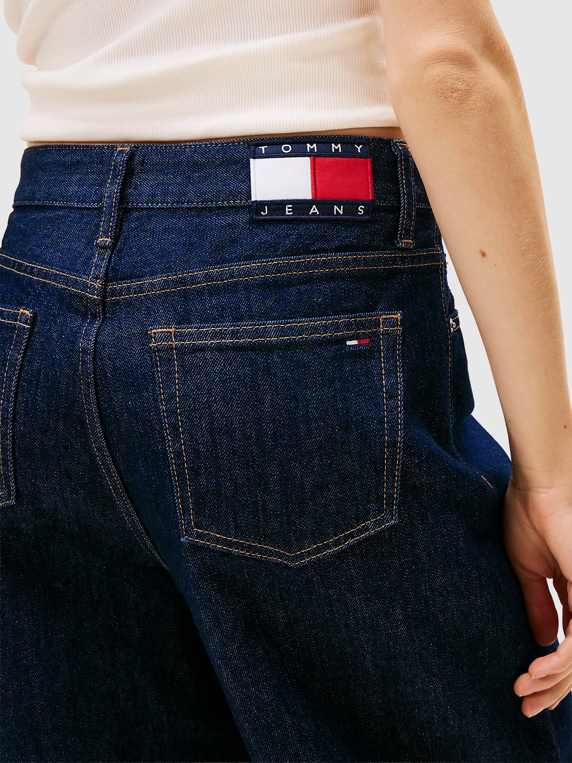 Pantalones Mujer Jeans Oscuros Tommy Jeans