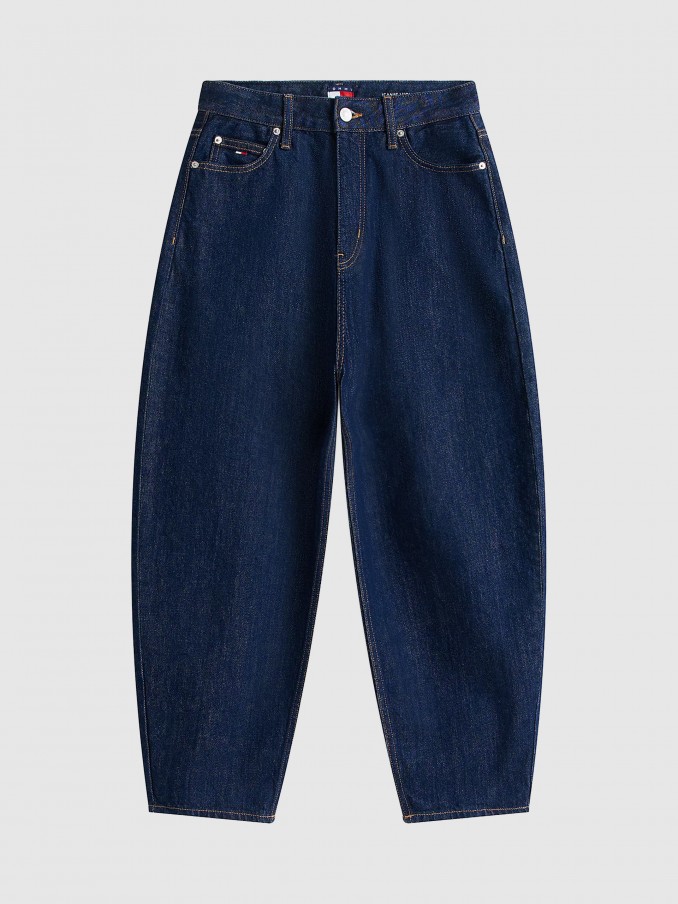 Pants Woman Dark Jeans Tommy Jeans