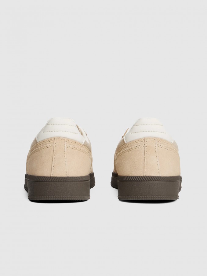Sneakers Woman Beige Tommy Jeans