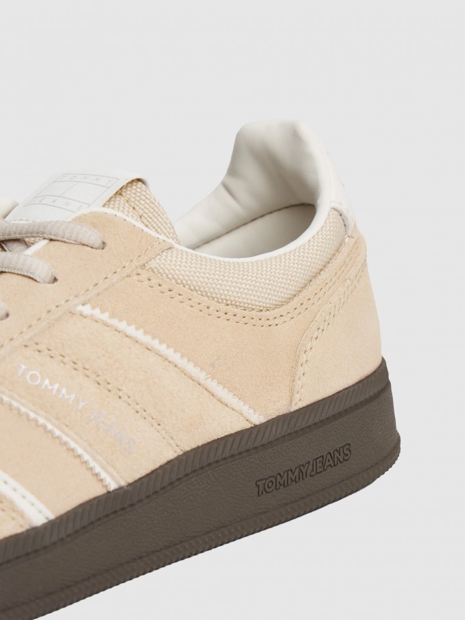 Tenis Mujer Beige Tommy Jeans