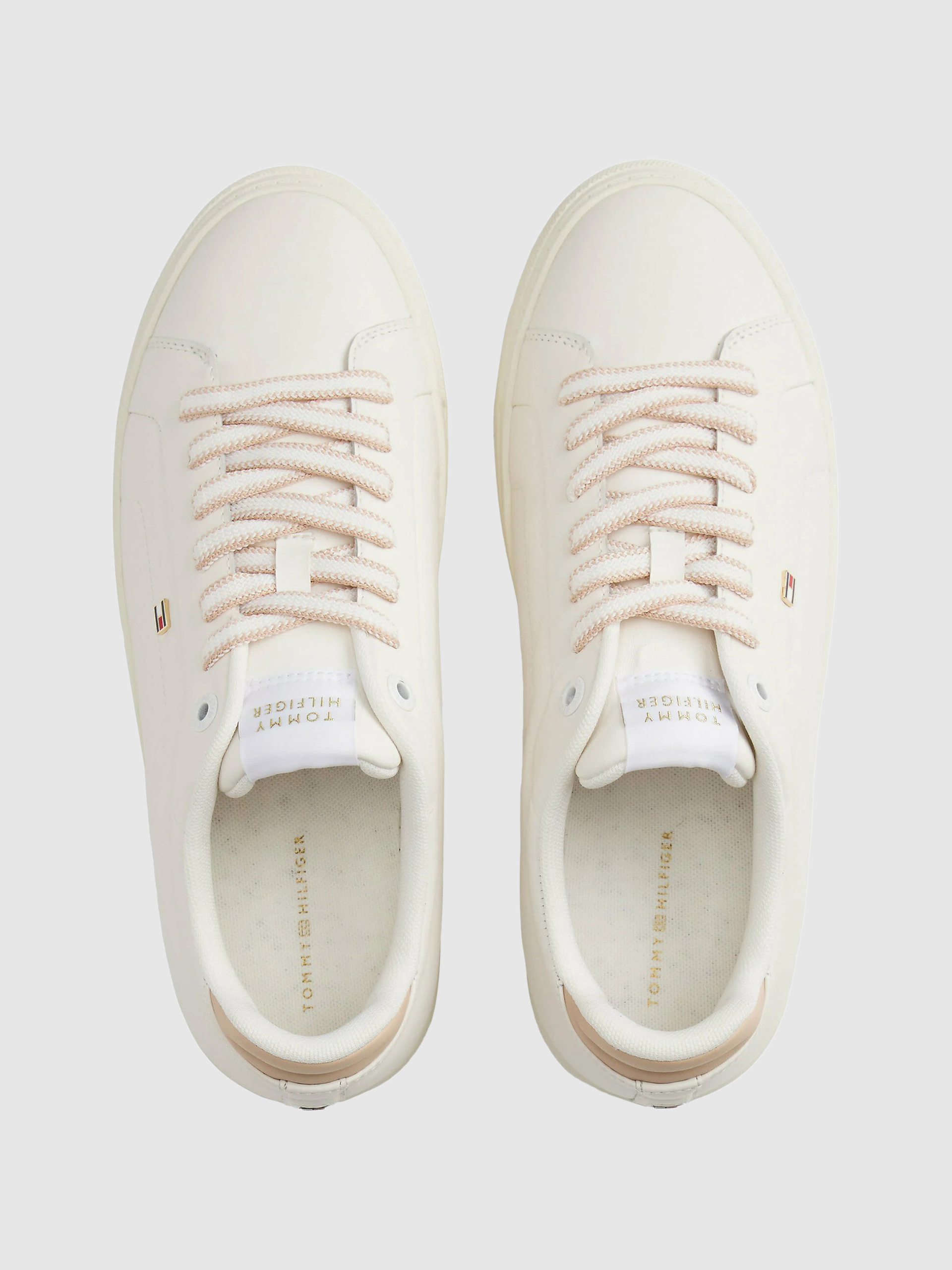 Tenis Mujer Crema Tommy Jeans