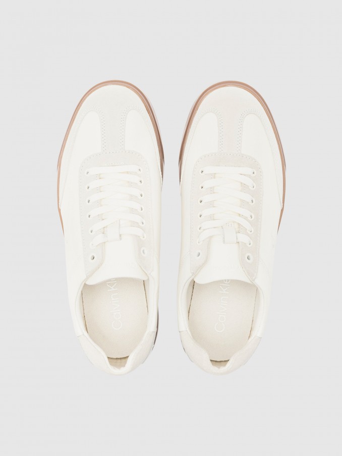 Tenis Mujer Blanco Calvin Klein