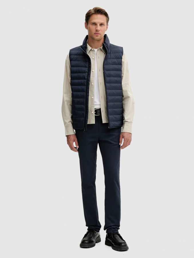 Chaqueta Hombre Azul Calvin Klein