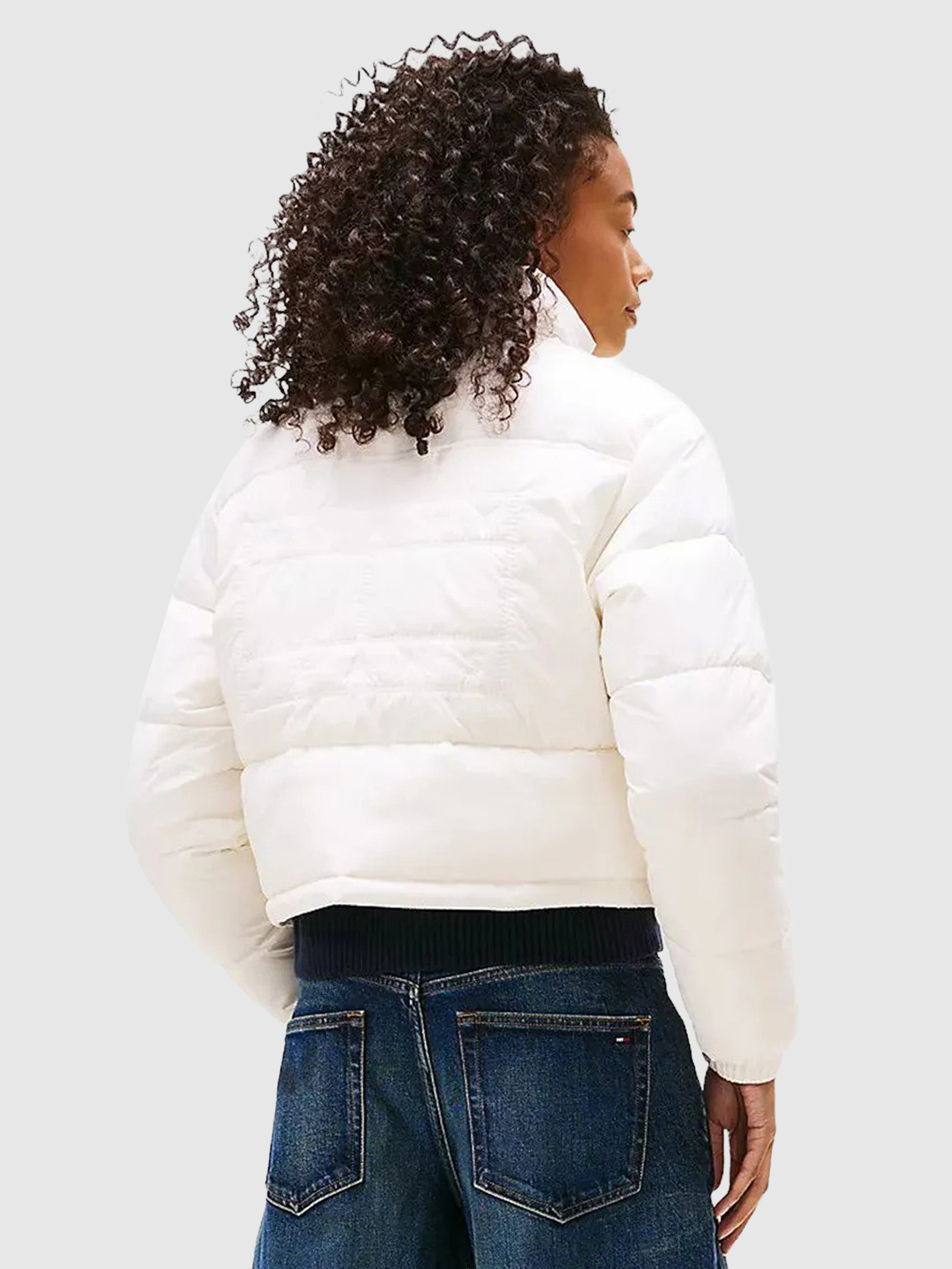 Chaqueta Mujer Beige Tommy Jeans