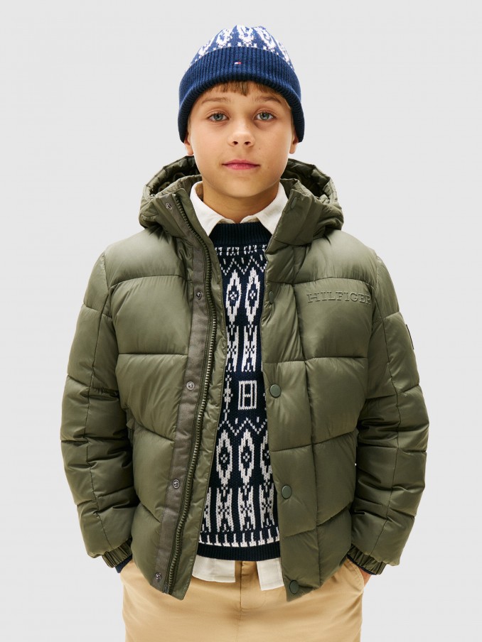 Chaqueta Nio Verde Tommy Jeans Kids
