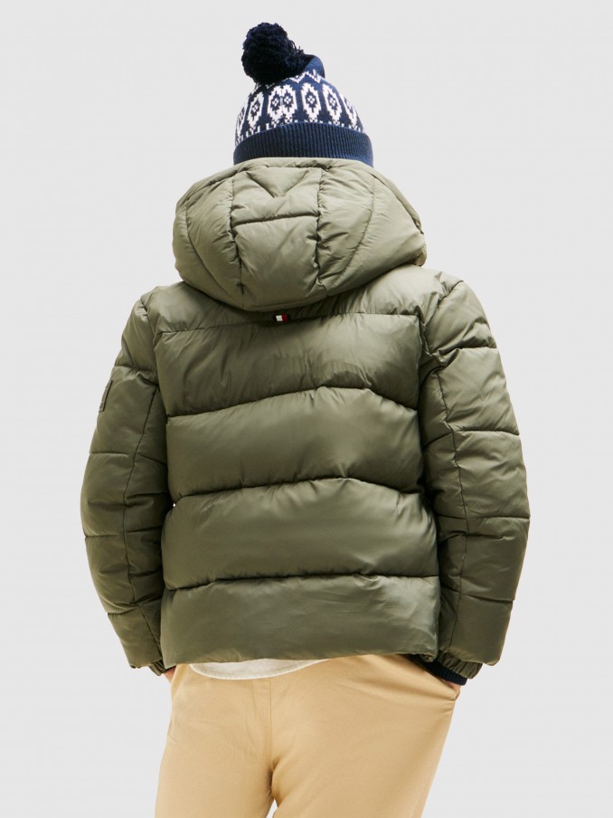 Chaqueta Nio Verde Tommy Jeans Kids