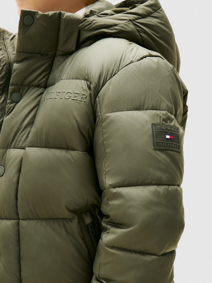 Chaqueta Nio Verde Tommy Jeans Kids