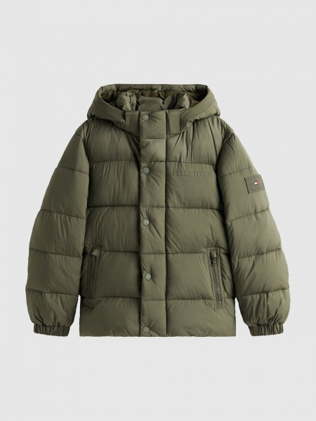 Chaqueta Ni�o Verde Tommy Jeans Kids