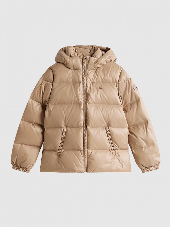 Jacket Girl Brown Tommy Jeans Kids