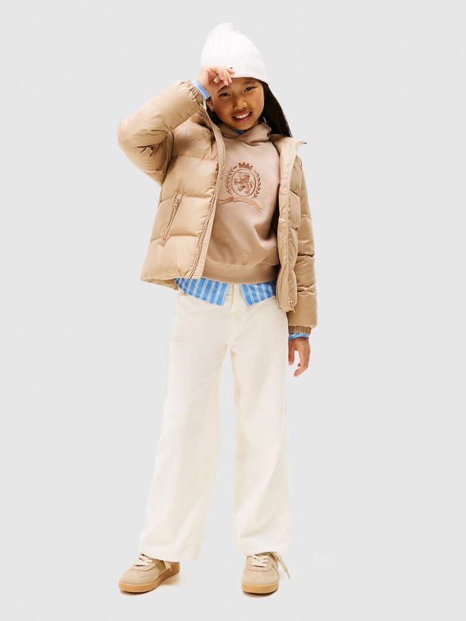 Jacket Girl Brown Tommy Jeans Kids