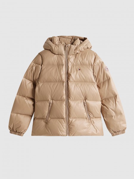 Jacket Girl Brown Tommy Jeans Kids