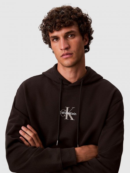 Jersey Hombre Negro Calvin Klein